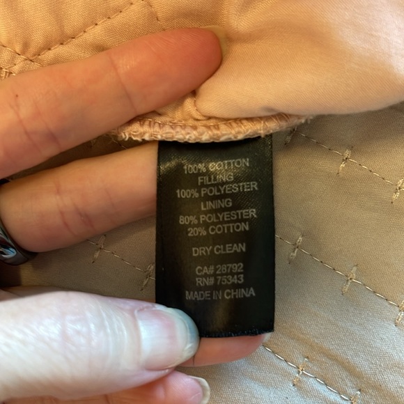 Joie Quilted Jacket Womens Small/Petite Dusty Rose Pink - Picture 6 of 8